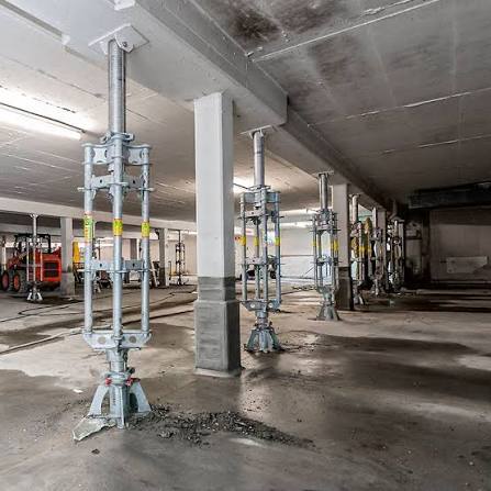 Schwerlaststütze Österreich für sichere Bauprojekte mit hoher Tragfähigkeit